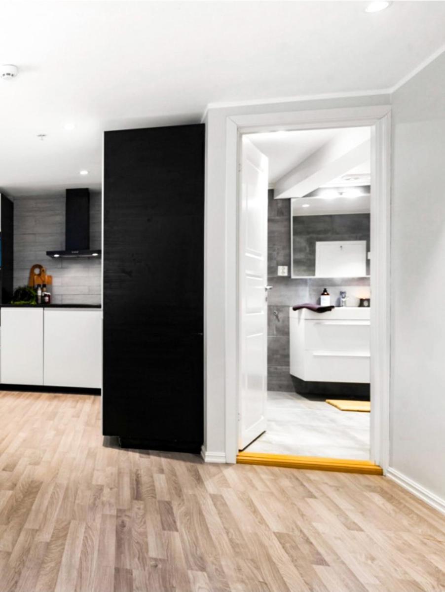 Modern Big 2 Bedroom Apartment Near Solsiden Trondheim Eksteriør bilde